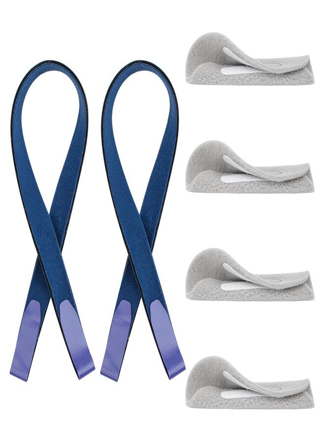 Ximoon عبوة من قطعتين من أحزمة تثبيت الرأس لجهاز CPAP FX، متوافقة مع وسائد الأنف وقناع CPAP من Resmed Swift FX - حزام رأس قابل للتعديل، قطع غيار بديلة لجهاز Swift FX - Image 1